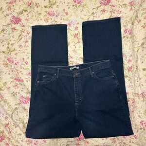 Lee Women's 16 Long Straight Leg Jeans